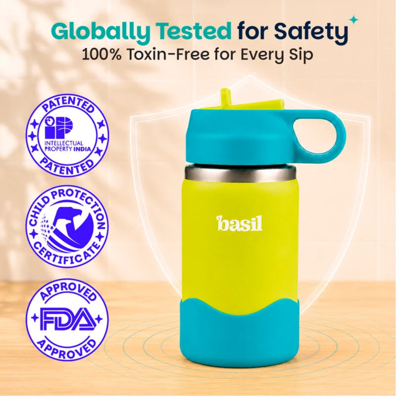 Basil HydraPop Insulated Steel Bottle - 380ml