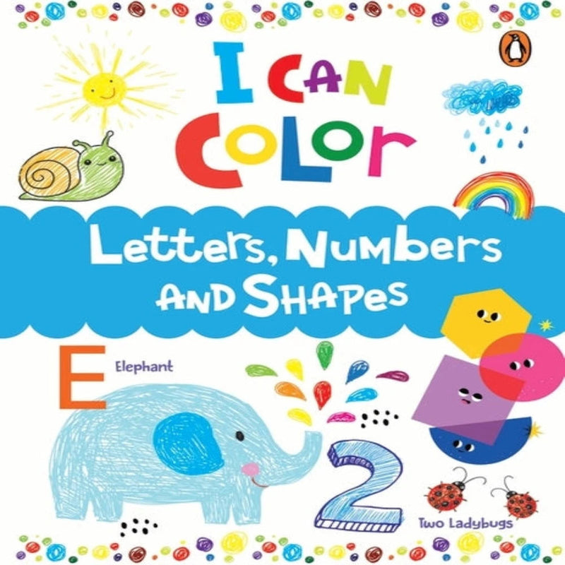 I Can Color (Set Of 4 Books)