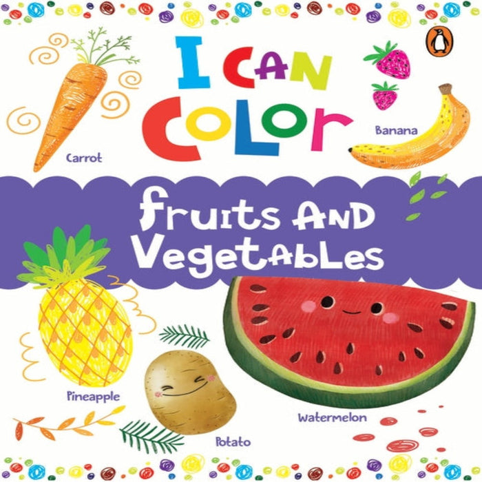 I Can Color (Set Of 4 Books)-Activity Books-Prh-Toycra