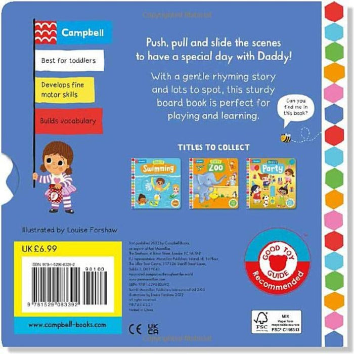 I Love My Daddy-Board Book-Pan-Toycra