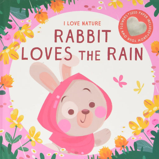 I Love Nature Rabbit Loves The Rain-Board Book-Toycra Books-Toycra