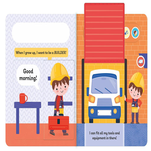 I Want To Be A My Light & Sound Lift-The-Flap Books-Sound Book-SBC-Toycra