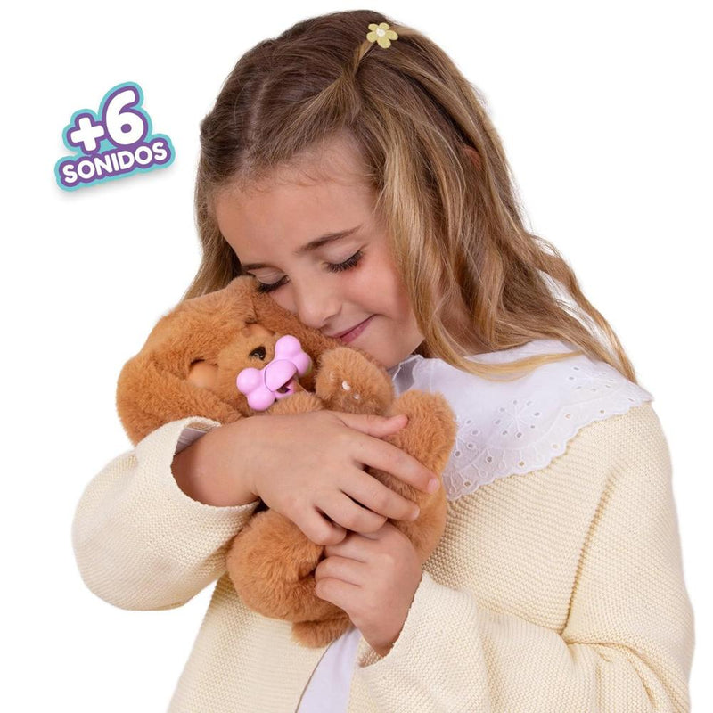 IMC Baby Paws Cocker Puppy Toy With Swaddle Bag-Soft Toy-IMC-Toycra