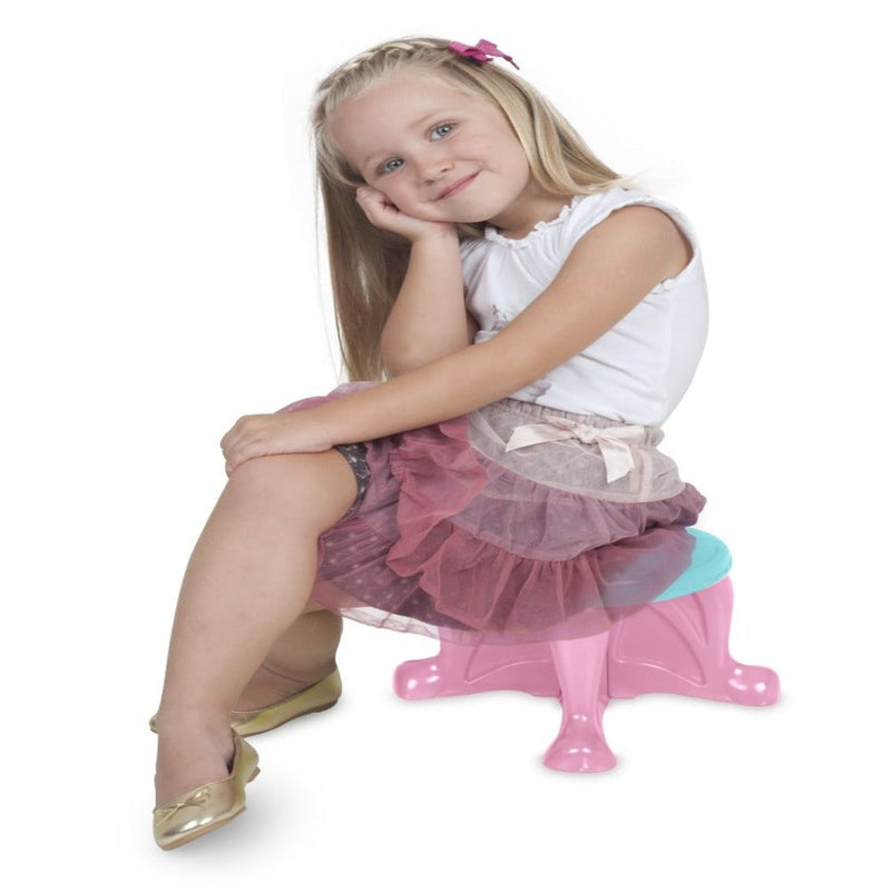 IMC Plastic Minnie Vanity Set with Legs and Stool-Pretend Play-IMC-Toycra