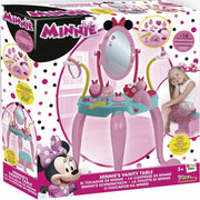 IMC Plastic Minnie Vanity Set with Legs and Stool-Pretend Play-IMC-Toycra