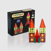 ITPlay Glow In The Dark Magnetic Tiles 40Pcs Building Set