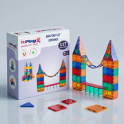 ITPlay Magnetic Tiles 117 Pcs Building Set