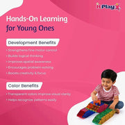ITPlay Magnetic Tiles 98 Pcs Building Set