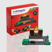 ITPlay Road Racer Theme Build Magnetic Tiles – 39 Pcs Set