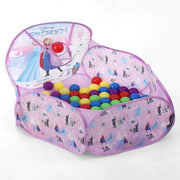 IToys Activity Ball Pool Basket Ball Play Tent - 100 Colorful Balls