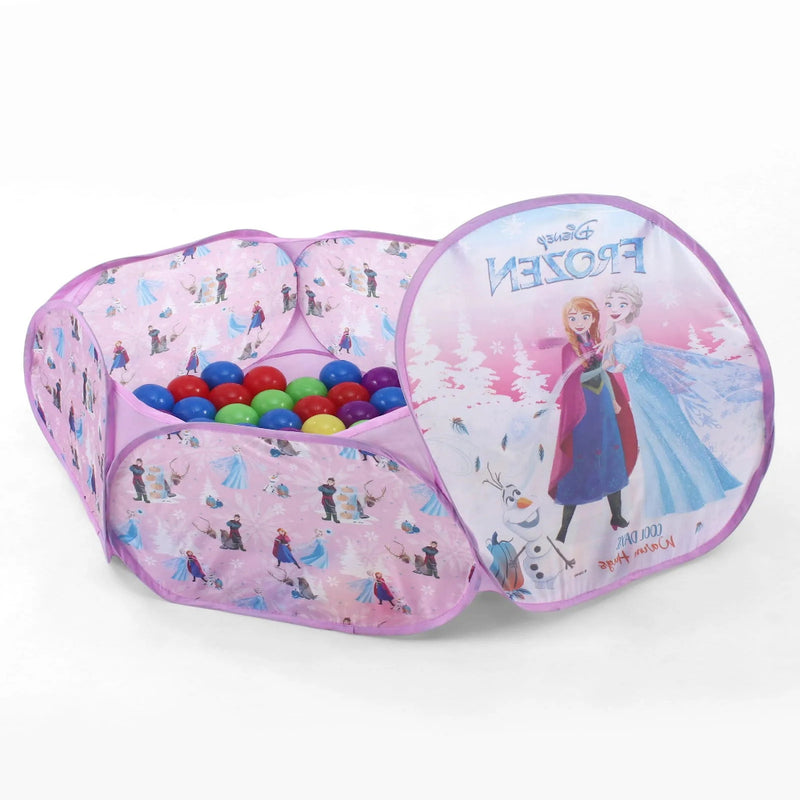 IToys Activity Ball Pool Basket Ball Play Tent - 100 Colorful Balls