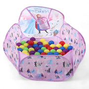 IToys Activity Ball Pool Basket Ball Play Tent - 100 Colorful Balls