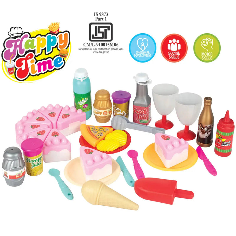 IToys Happy Time Pastry Set 48 Pieces -Multi Color