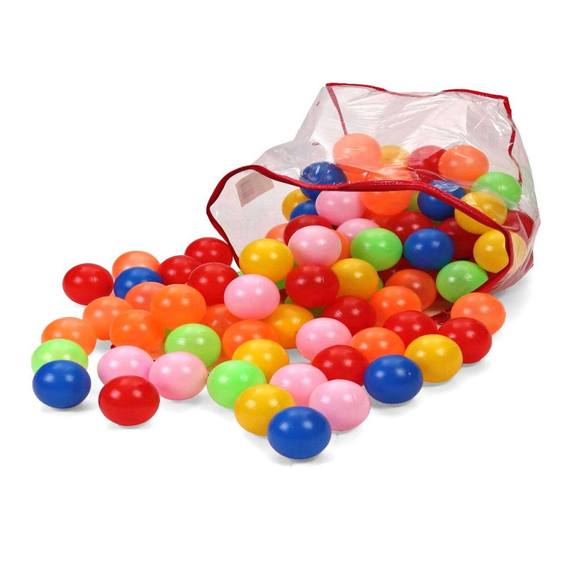 IToys Sr. Balls Pack of 100 -Multi Colour