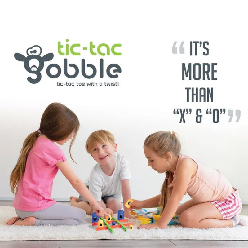 IToys Tic Tac Gobble Game Multicolor - 22 Pieces