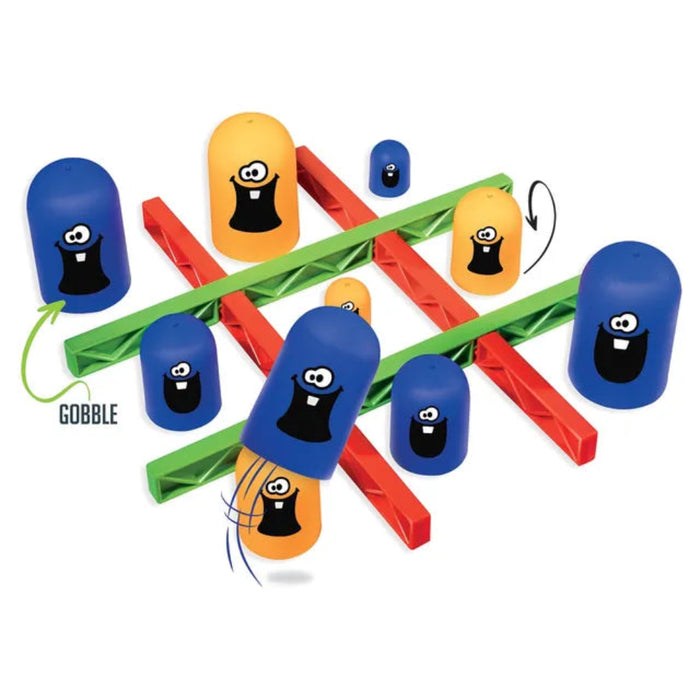 IToys Tic Tac Gobble Game Multicolor - 22 Pieces-Board Games-Itoys-Toycra