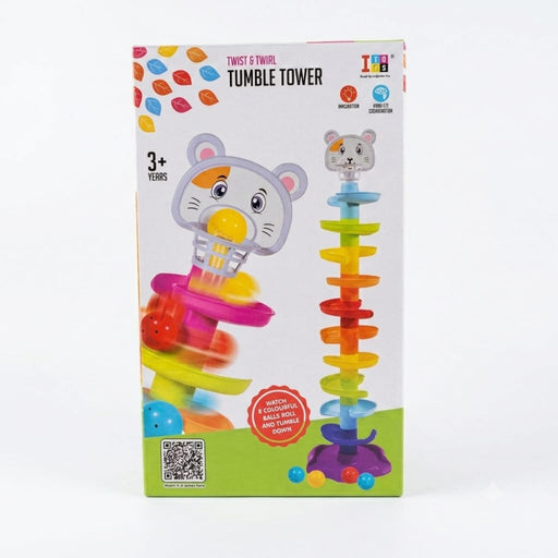 IToys Twist & Twirl Tumble Tower - Multicolor