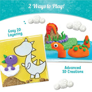ImagiMake Clay Murals - Dino