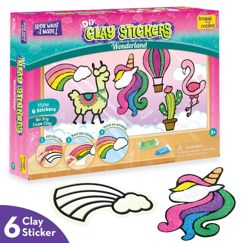 ImagiMake Clay Stickers