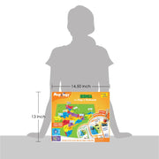 ImagiMake Mapology India Map with Flash Card