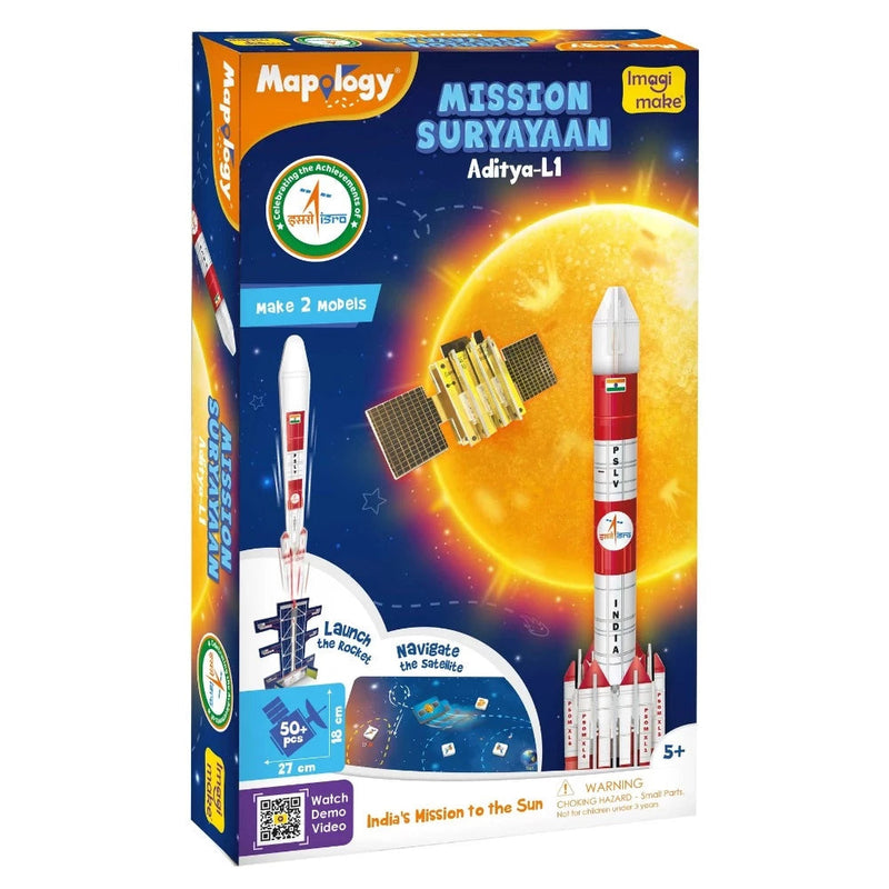 ImagiMake Mapology Mission Suryayaan Aditya L1