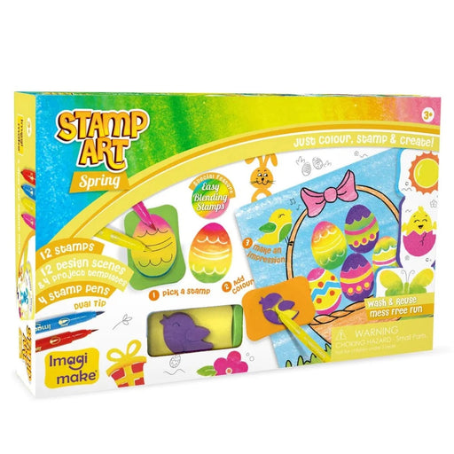 ImagiMake Stamp Art Spring-Arts & Crafts-Imagimake-Toycra