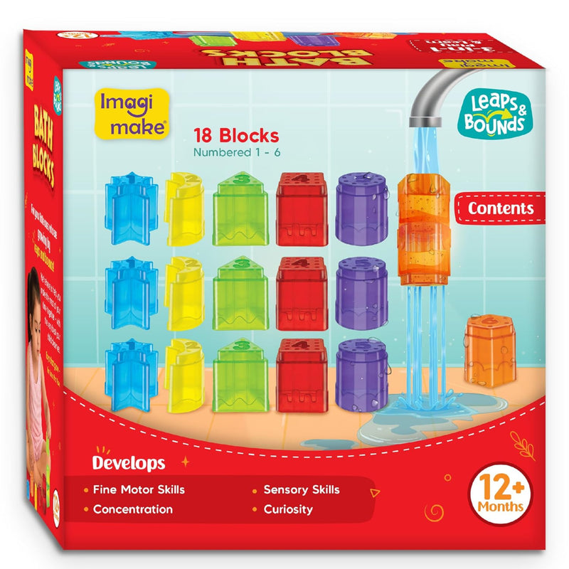 Imagimake Bath Blocks Baby Toys
