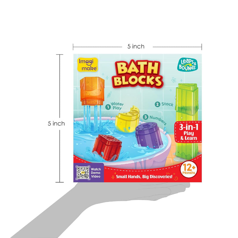 Imagimake Bath Blocks Baby Toys