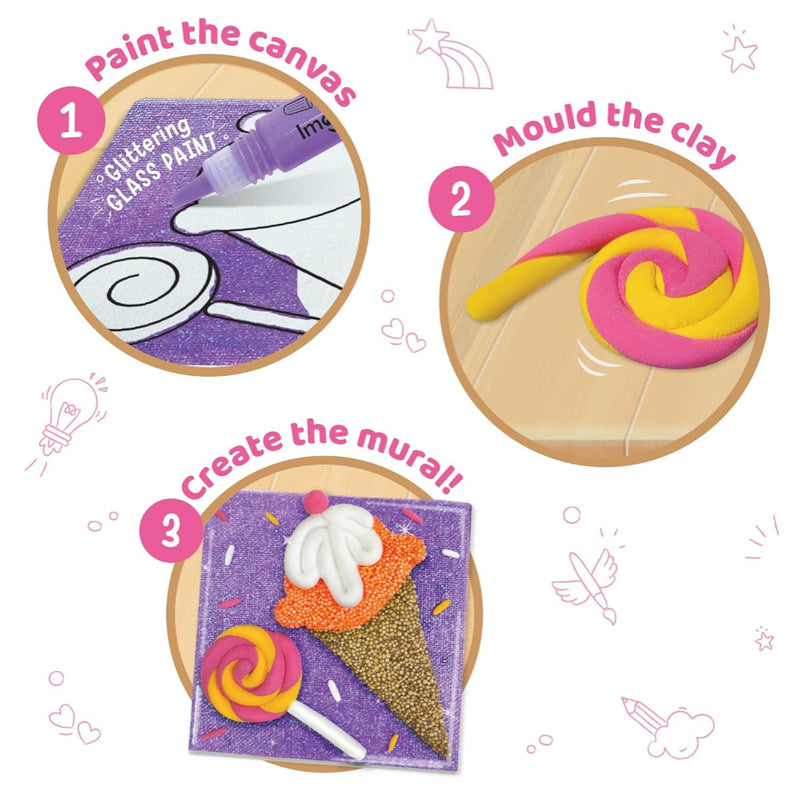 Imagimake Clay Murals - Candyland