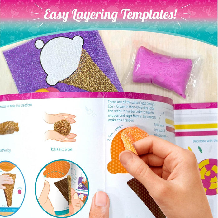 Imagimake Clay Murals - Candyland-Arts & Crafts-Imagimake-Toycra