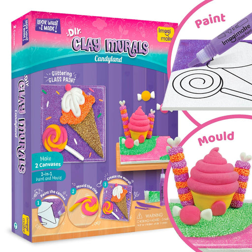 Imagimake Clay Murals - Candyland-Arts & Crafts-Imagimake-Toycra