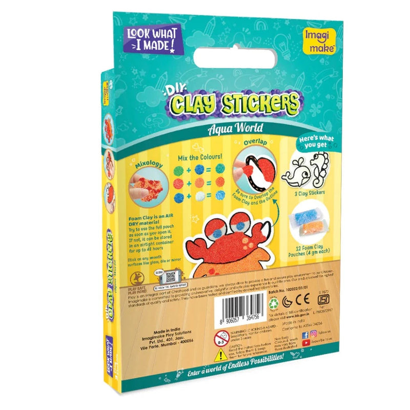 Imagimake Clay Stickers