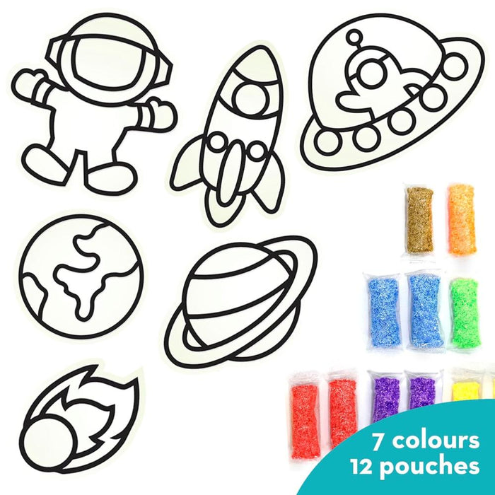 Imagimake Clay Stickers -Space-Arts & Crafts-Imagimake-Toycra