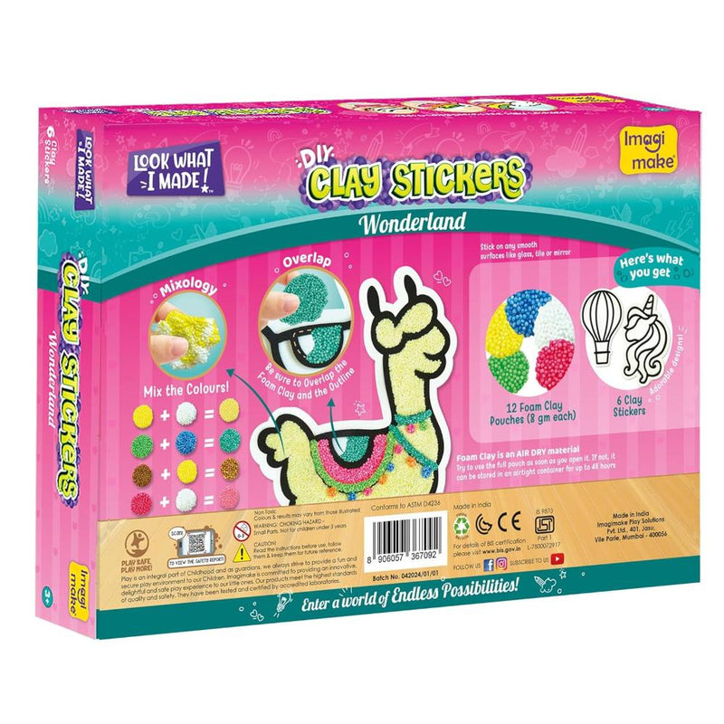 Imagimake Clay Stickers: Wonderland