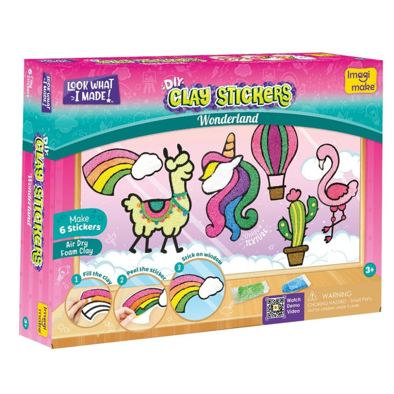 Imagimake Clay Stickers: Wonderland
