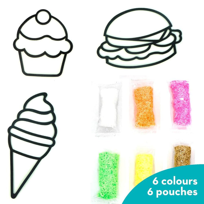 Imagimake Clay Stickers: Yummy Treats | Create 3 Unique DIY Stickers-Arts & Crafts-Imagimake-Toycra