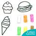 Imagimake Clay Stickers: Yummy Treats | Create 3 Unique DIY Stickers-Arts & Crafts-Imagimake-Toycra