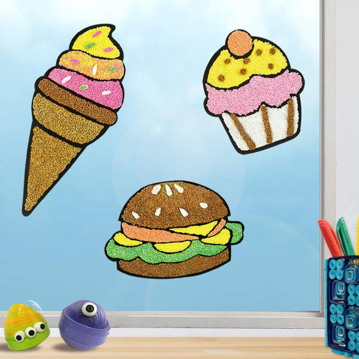 Imagimake Clay Stickers: Yummy Treats | Create 3 Unique DIY Stickers-Arts & Crafts-Imagimake-Toycra