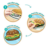Imagimake Clay Stickers: Yummy Treats | Create 3 Unique DIY Stickers