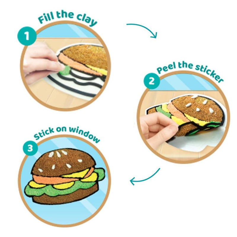 Imagimake Clay Stickers: Yummy Treats | Create 3 Unique DIY Stickers