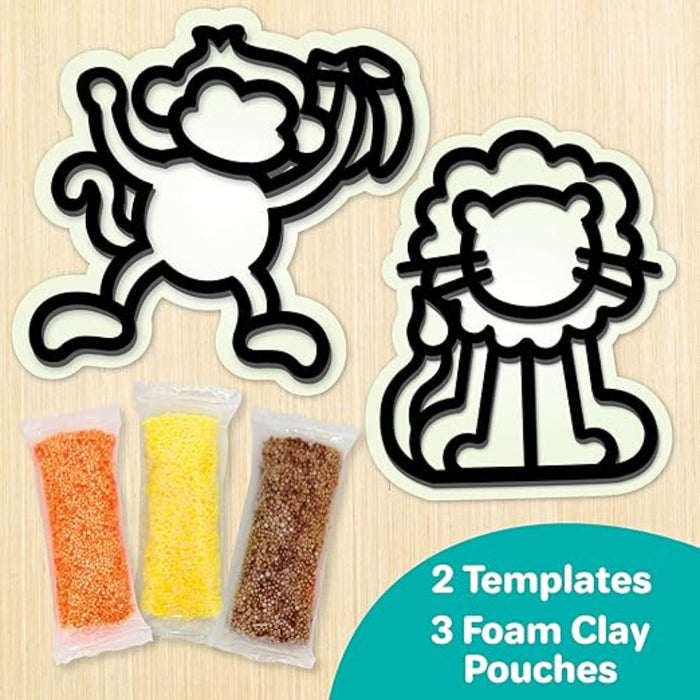 Imagimake DIY Clay Stickers Animals-Arts & Crafts-Imagimake-Toycra