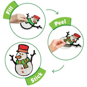 Imagimake DIY Clay Stickers Christmas Kit