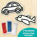 Imagimake DIY Clay Stickers Transport-Arts & Crafts-Imagimake-Toycra