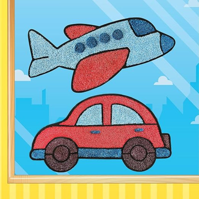 Imagimake DIY Clay Stickers Transport-Arts & Crafts-Imagimake-Toycra