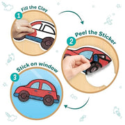 Imagimake DIY Clay Stickers Transport