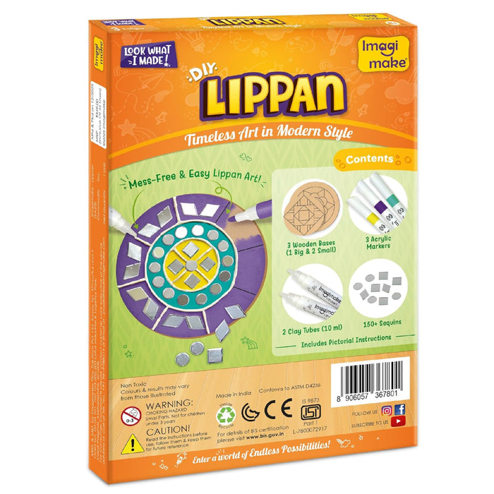 Imagimake DIY Lippan Art Kit