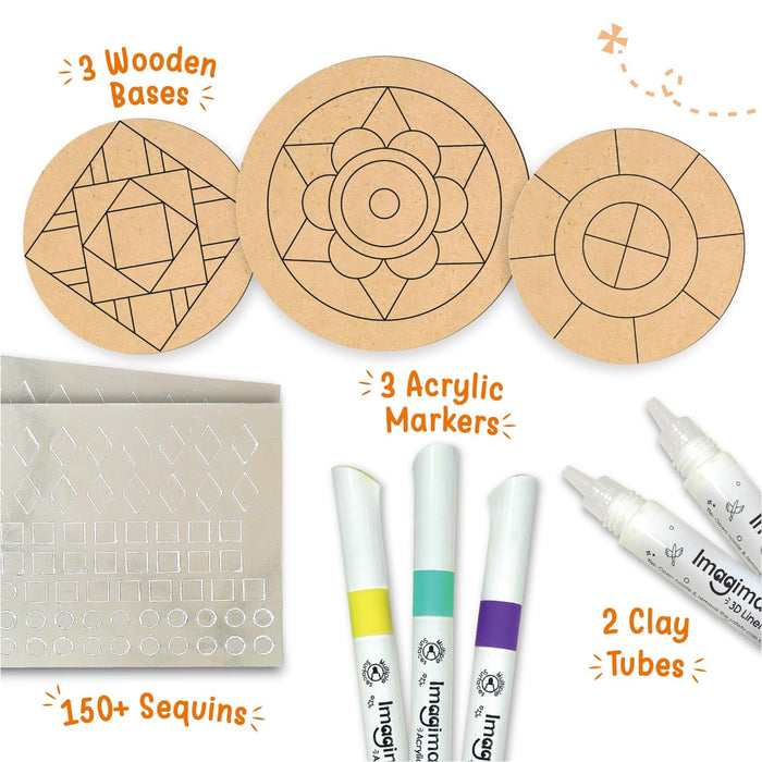 Imagimake DIY Lippan Art Kit