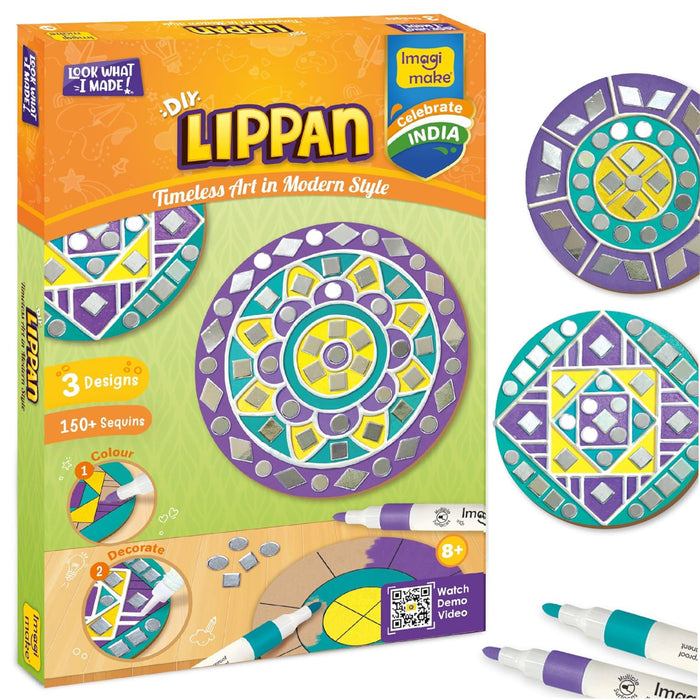 Imagimake DIY Lippan Art Kit