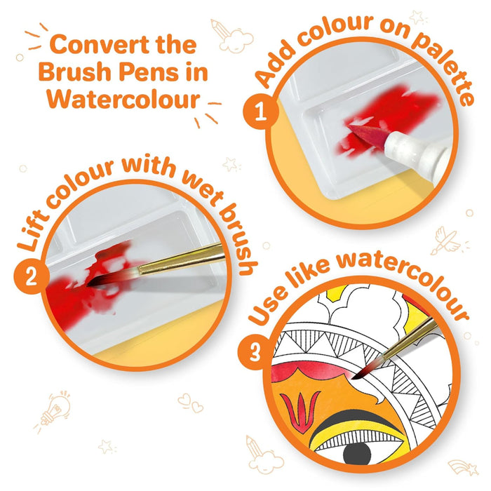 Imagimake DIY Madhubani Art Kit | Make 12 Paintings-Arts & Crafts-Imagimake-Toycra