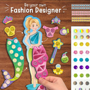 Imagimake DIY Magnetic Dress-Up Mermaid